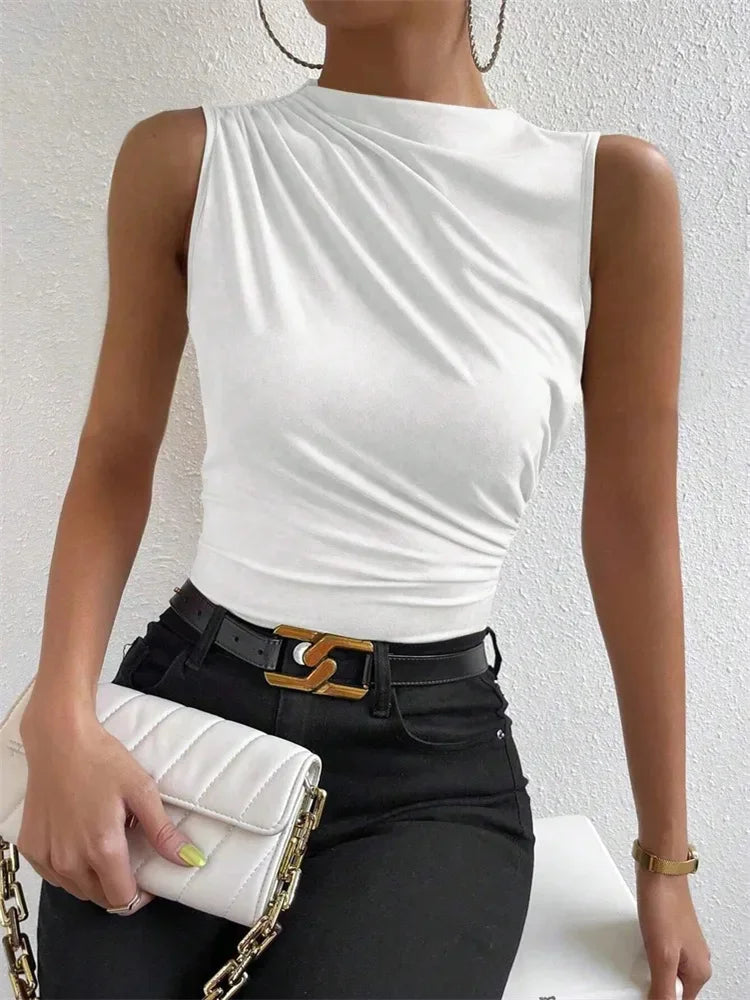 Claudia-Camiseta sin mangasTop