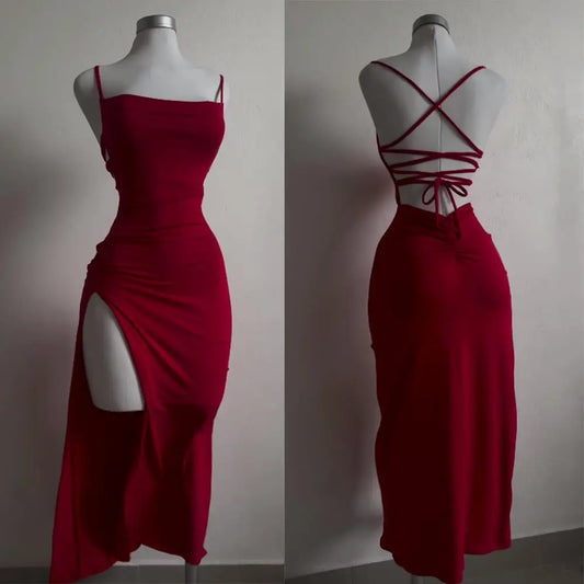 Women’s Halter Bodycon Mini Dress