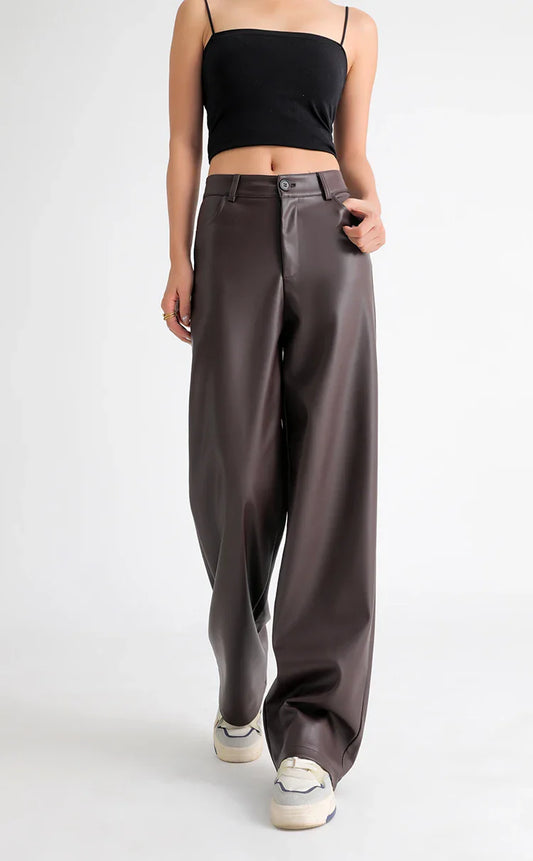 Fleece Wide Leg Pants