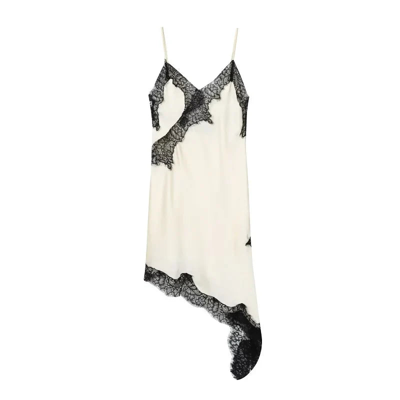 Lace Slip Mini Dress
